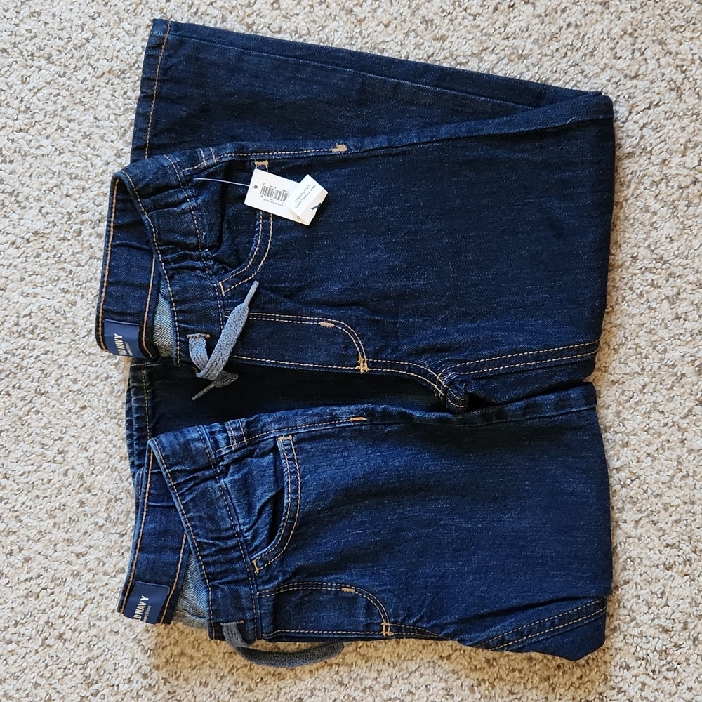 Old navy pull on jeans size XS 5 lot